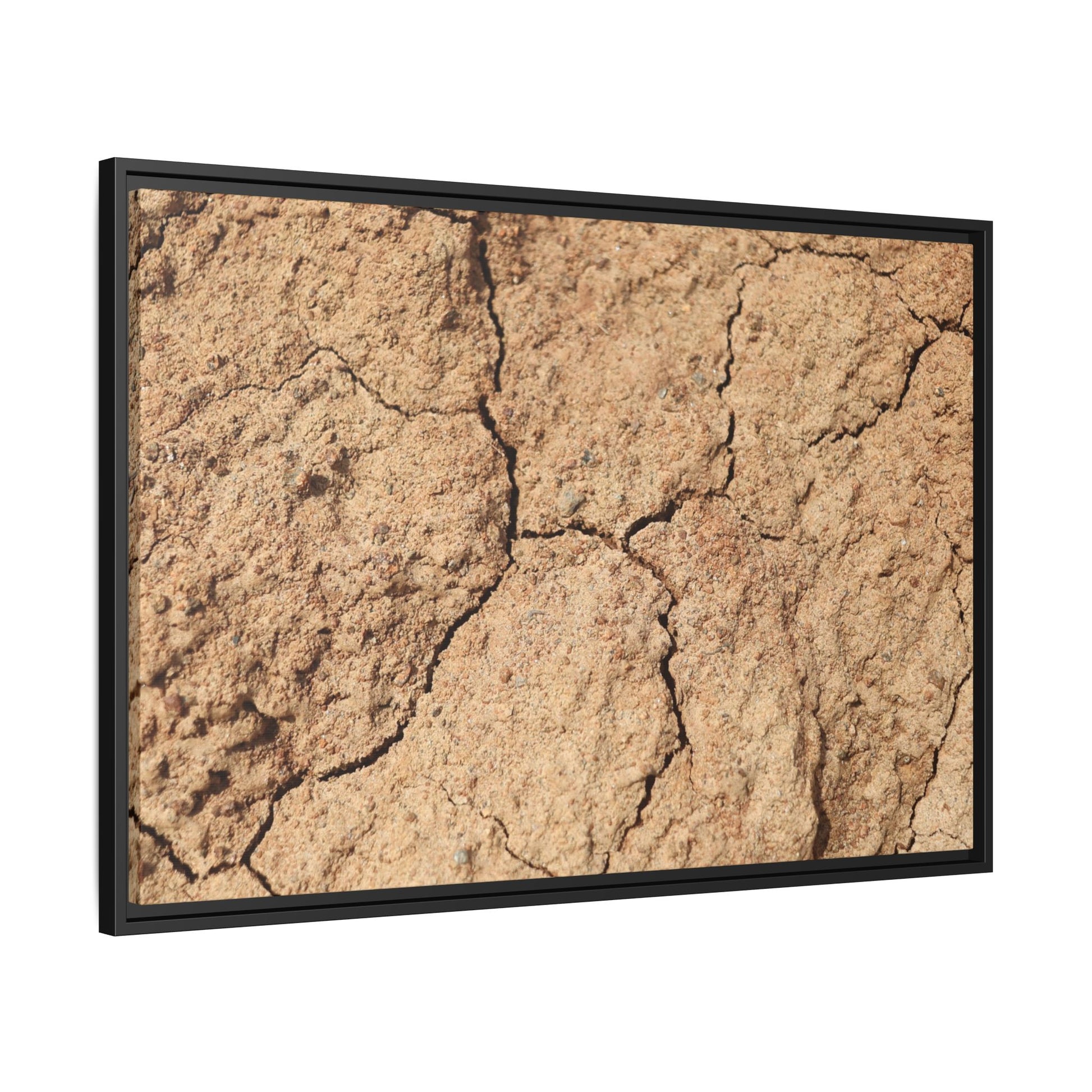 Parched Land - Unique Stretched Canvas Wall Art - Art By Earth