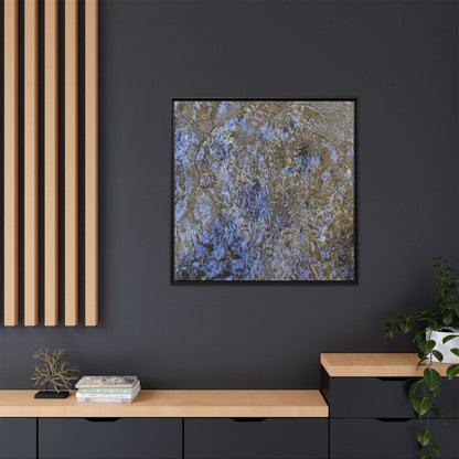 Aquatic Reflections - Unique Stretched Canvas Wall Art - Art By Earth