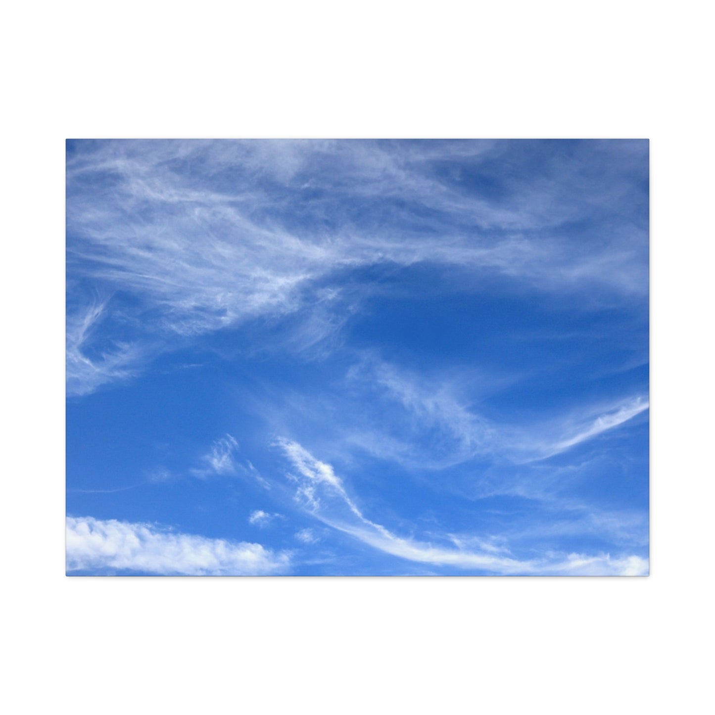 Sky's Ethereal Dance - Unique Frameless Canvas Wall Art - Art By Earth