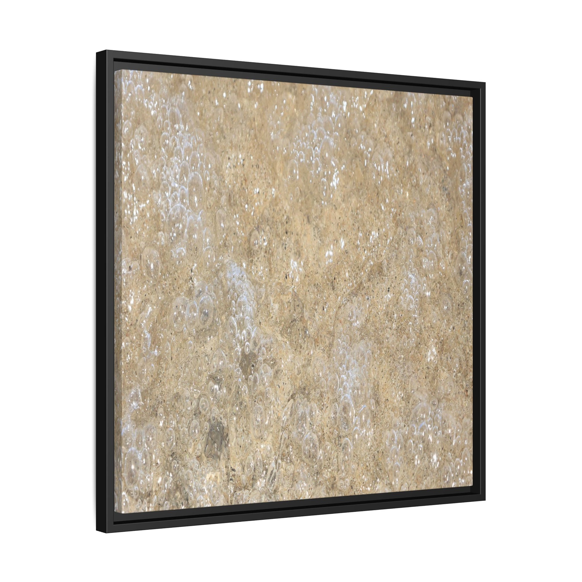 Bubbling Sand - Unique Stretched Canvas Wall Art - Art By Earth