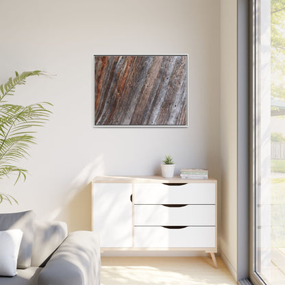 Rustic Floor - Unique Stretched Canvas Wall Art - Art By Earth