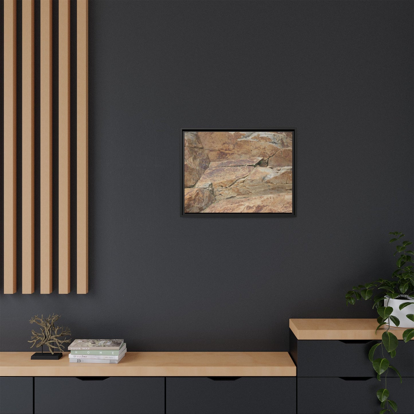 Ancient Foundations - Unique Stretched Canvas Wall Art - Art By Earth