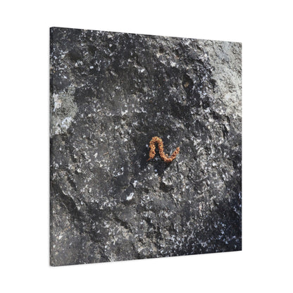 Earthen Serpent - Unique Frameless Canvas Wall Art - Art By Earth