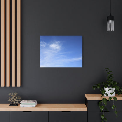 Blue Breath - Unique Frameless Canvas Wall Art - Art By Earth