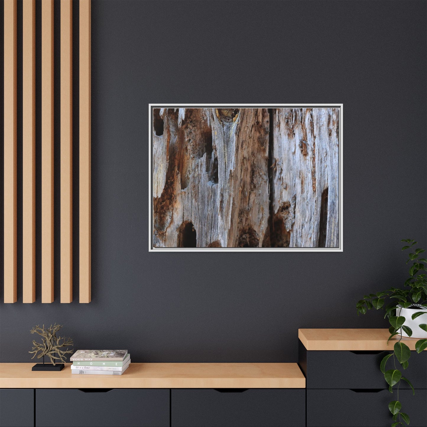 Decaying Splendor - Unique Stretched Canvas Wall Art - Art By Earth