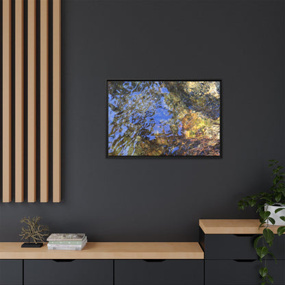 Watery Kaleidoscope - Unique Stretched Canvas Wall Art - Art By Earth