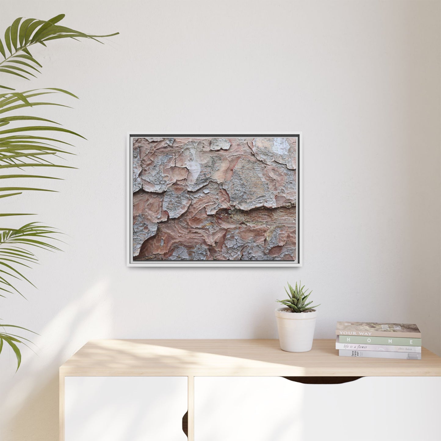 Flaking Serenity - Unique Stretched Canvas Wall Art - Art By Earth