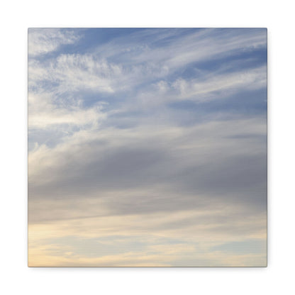 Luminous Horizon - Unique Frameless Canvas Wall Art - Art By Earth