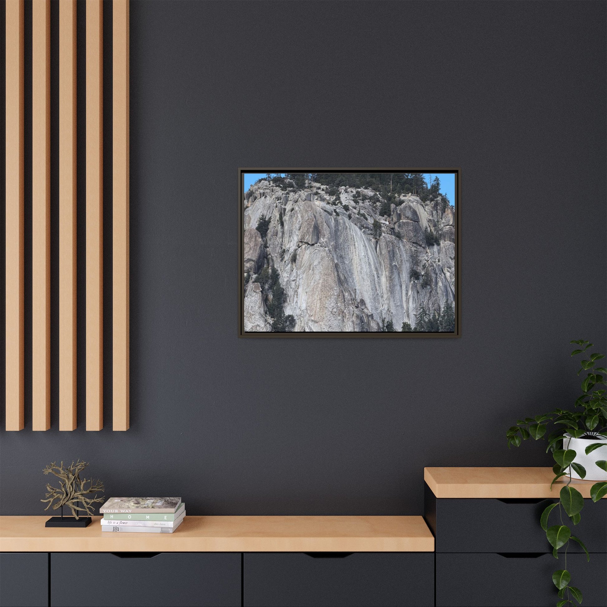 Granite Monument - Unique Stretched Canvas Wall Art - Art By Earth