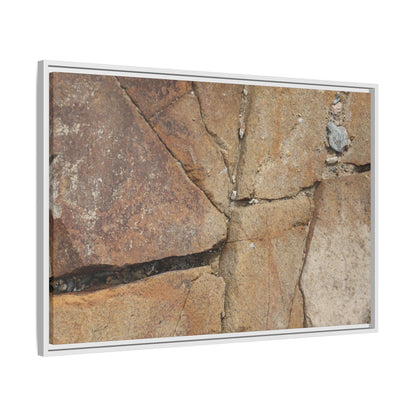 Rusty Crevices - Unique Stretched Canvas Wall Art - Art By Earth