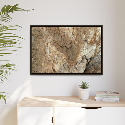 Ancient Stone Wall - Unique Stretched Canvas Wall Art - Art By Earth