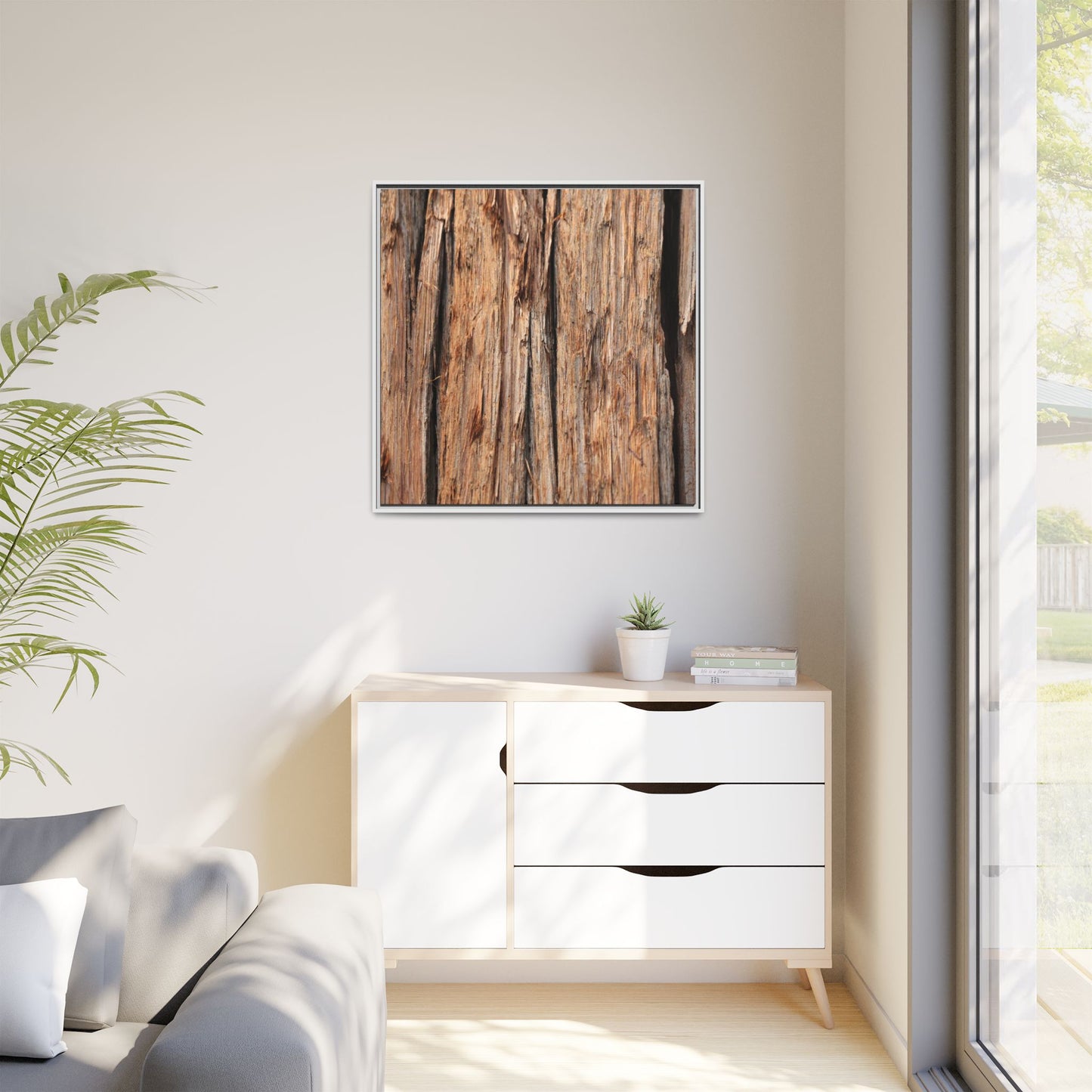 Timber Echoes - Unique Stretched Canvas Wall Art - Art By Earth