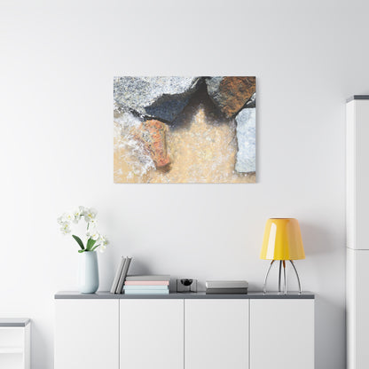 Rocky Embrace - Unique Frameless Canvas Wall Art - Art By Earth