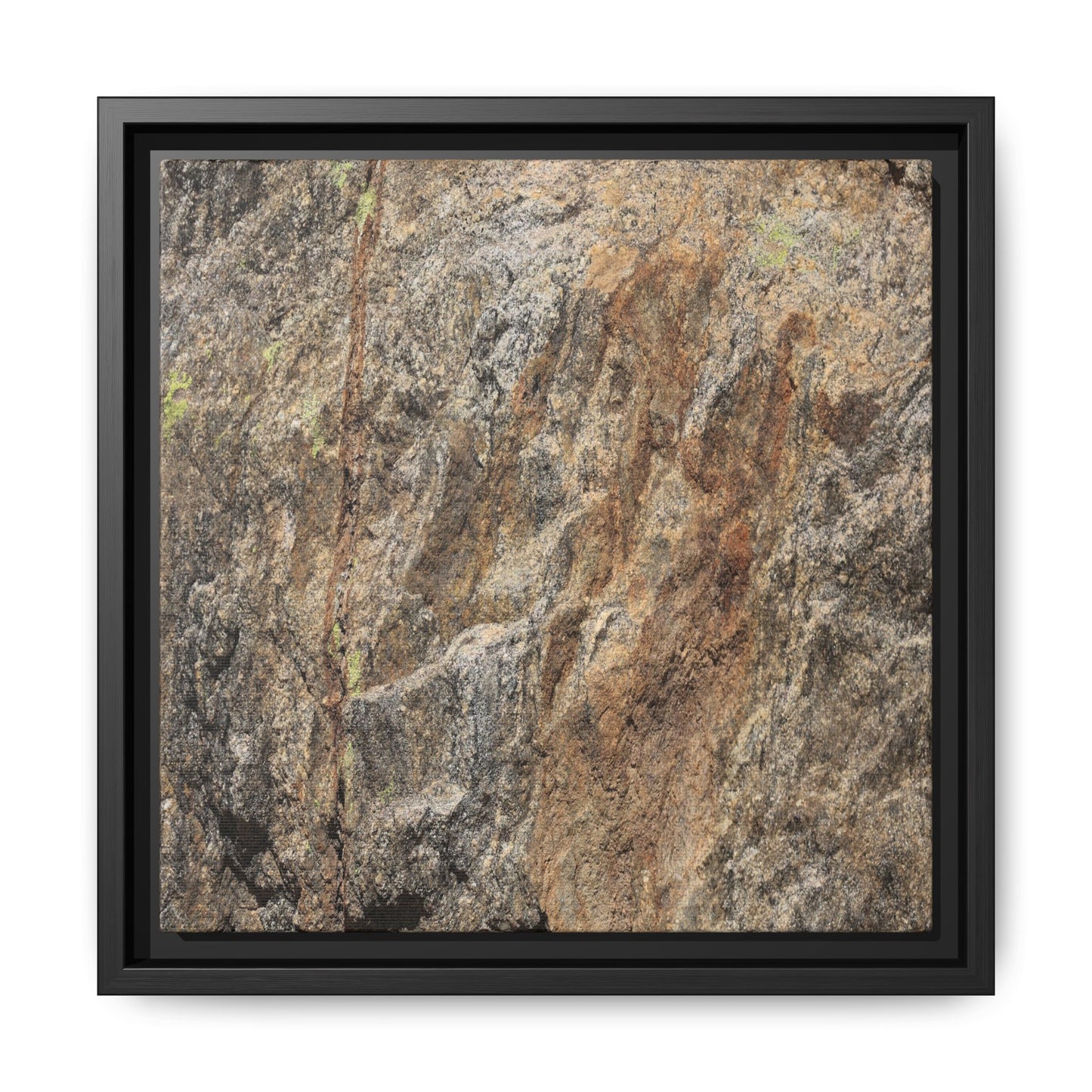 Weathered Rock Formation - Unique Stretched Canvas Wall Art - Art By Earth