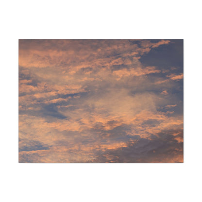 Sunset's Whispers - Unique Frameless Canvas Wall Art - Art By Earth