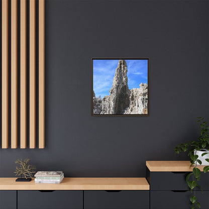 Sentinel of Stone - Unique Stretched Canvas Wall Art