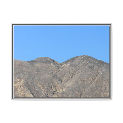 Arid Mountain Breath - Unique Stretched Canvas Wall Art - Art By Earth