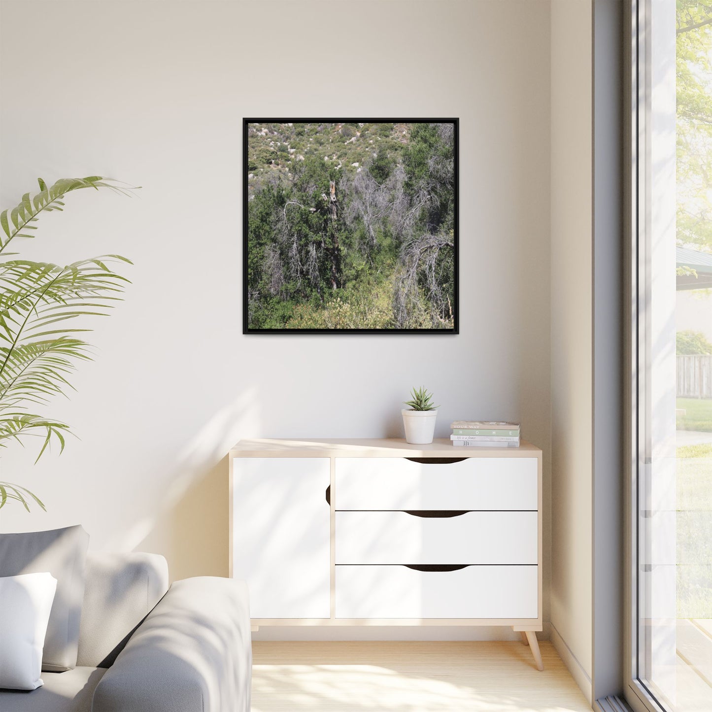 Forest Decline - Unique Stretched Canvas Wall Art