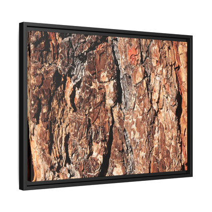 Nature's Rugged Canvas - Unique Stretched Canvas Wall Art