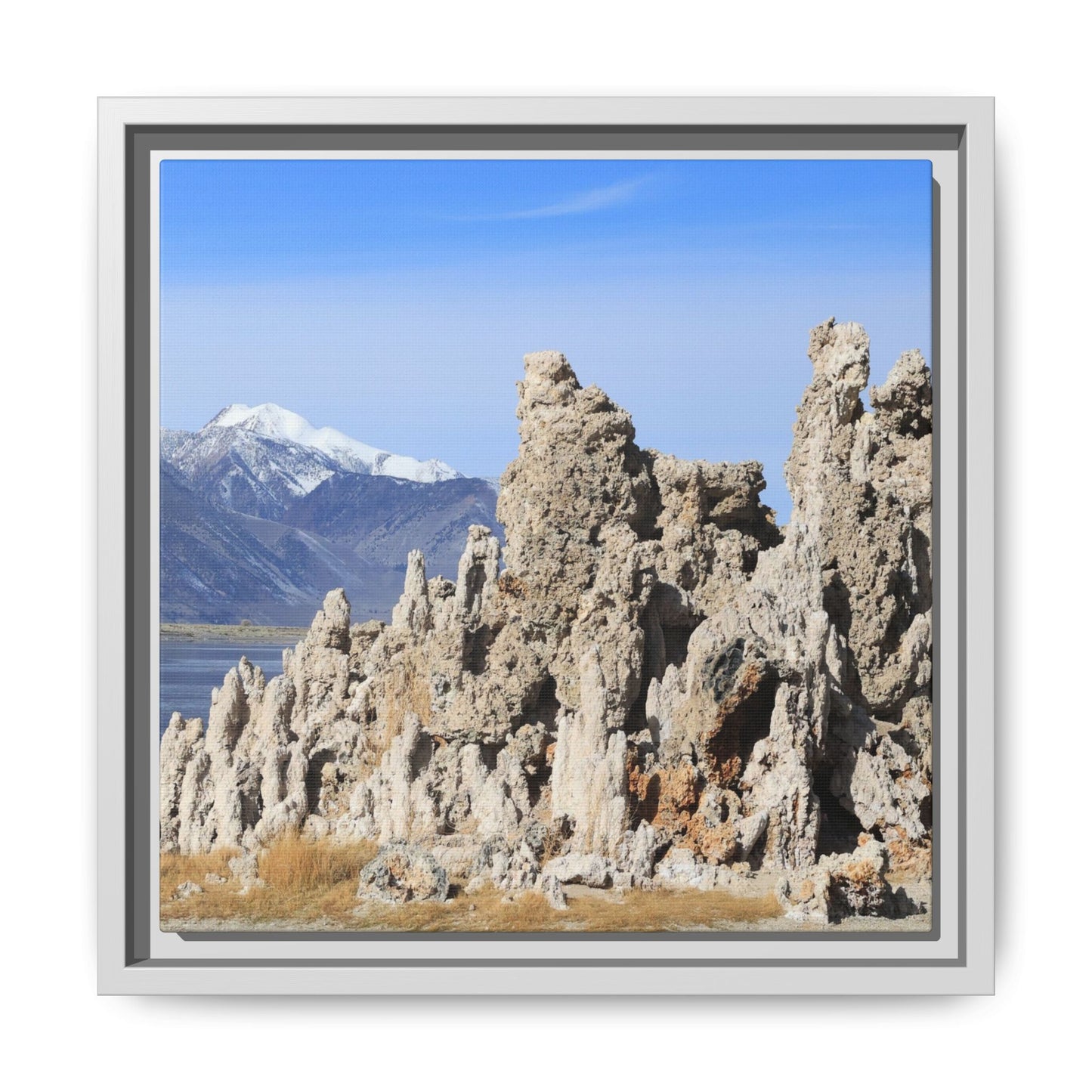 Mono Lake Tufa - Unique Stretched Canvas Wall Art