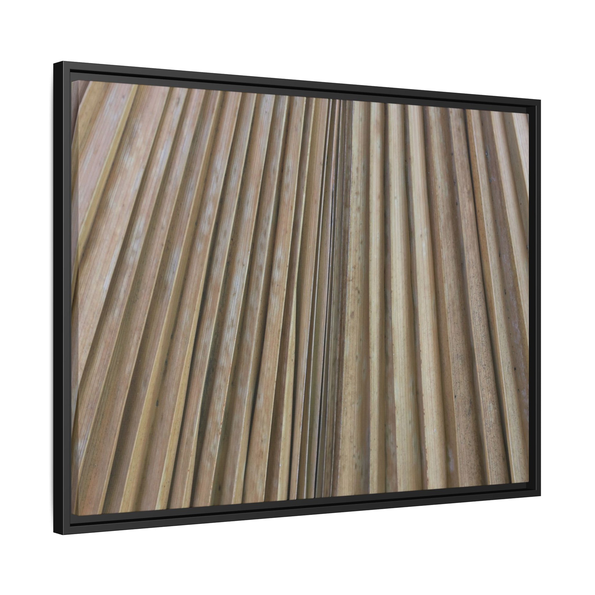 Wooden Whispers - Unique Stretched Canvas Wall Art - Art By Earth