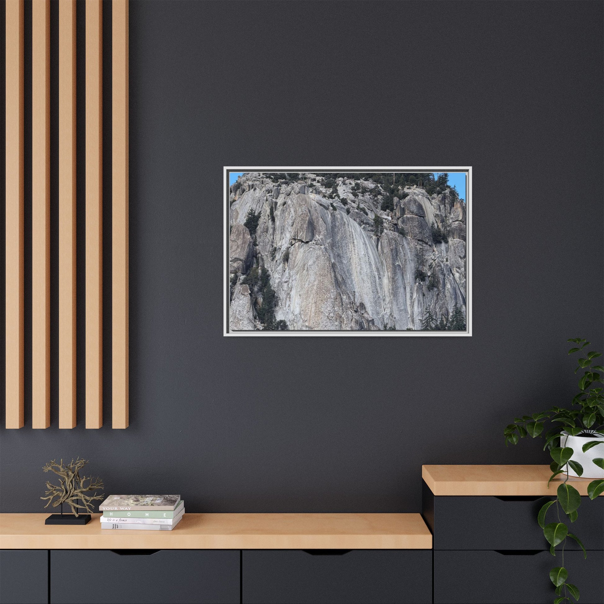 Granite Monument - Unique Stretched Canvas Wall Art - Art By Earth