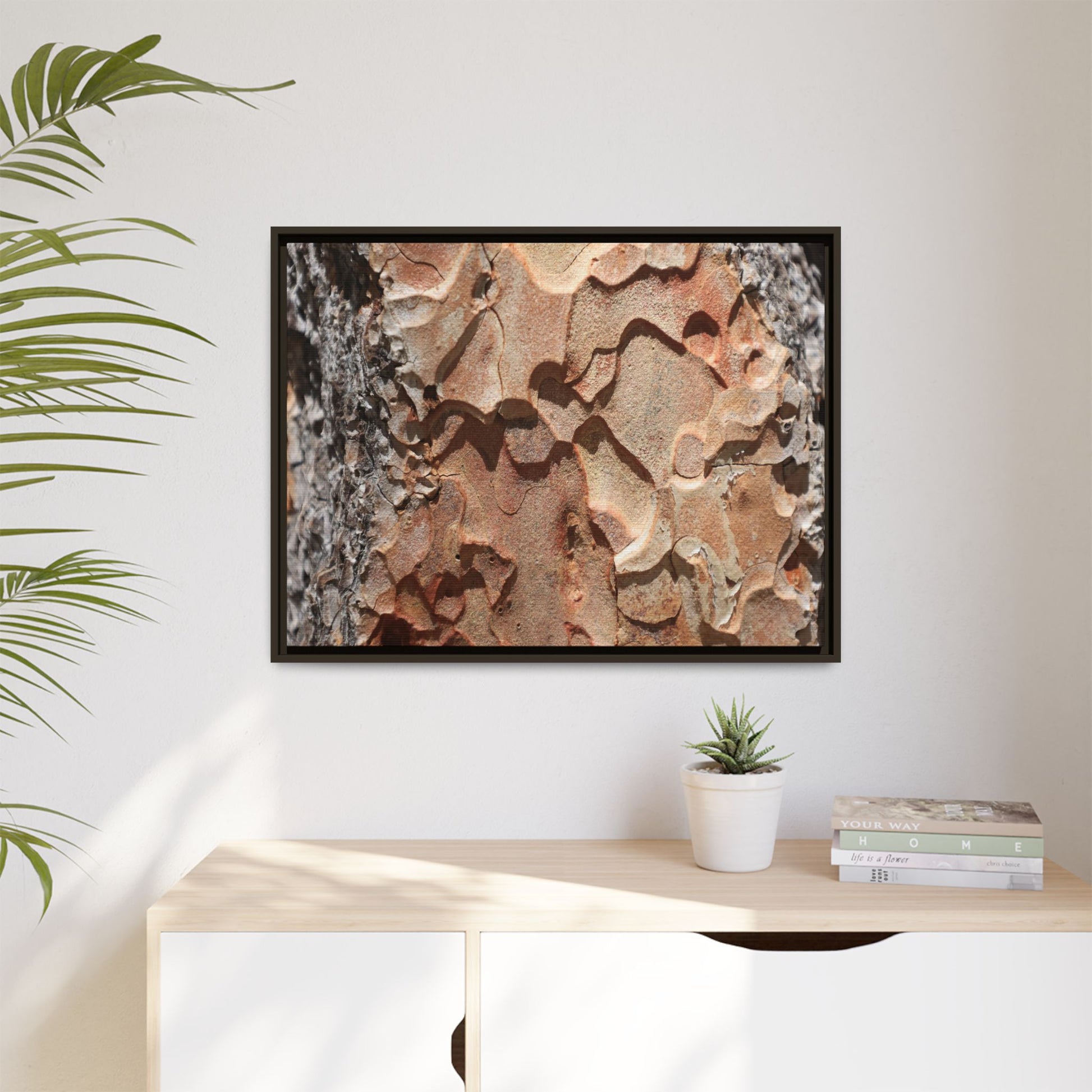 Rust and Stone - Unique Stretched Canvas Wall Art - Art By Earth