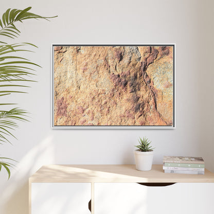 Fractal Stone - Unique Stretched Canvas Wall Art - Art By Earth
