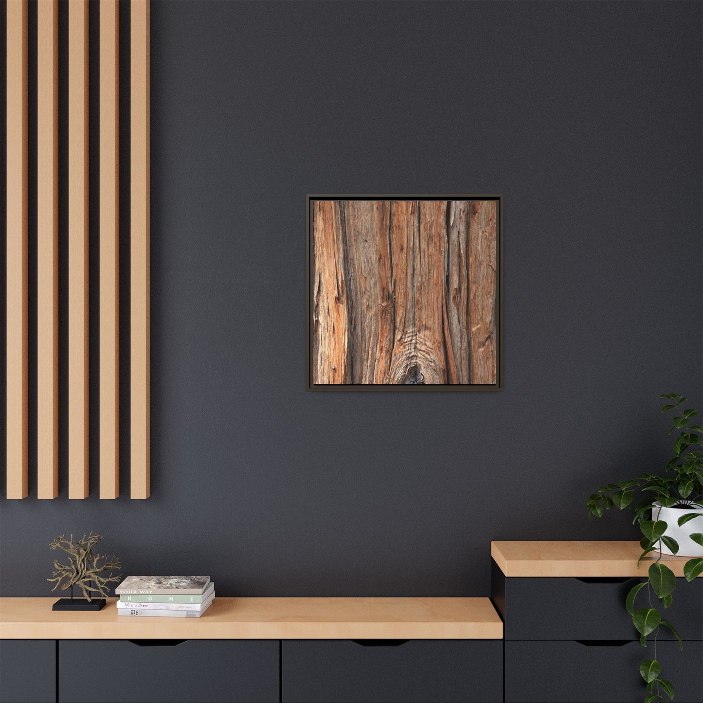 Echoes of Timber - Unique Stretched Canvas Wall Art - Art By Earth