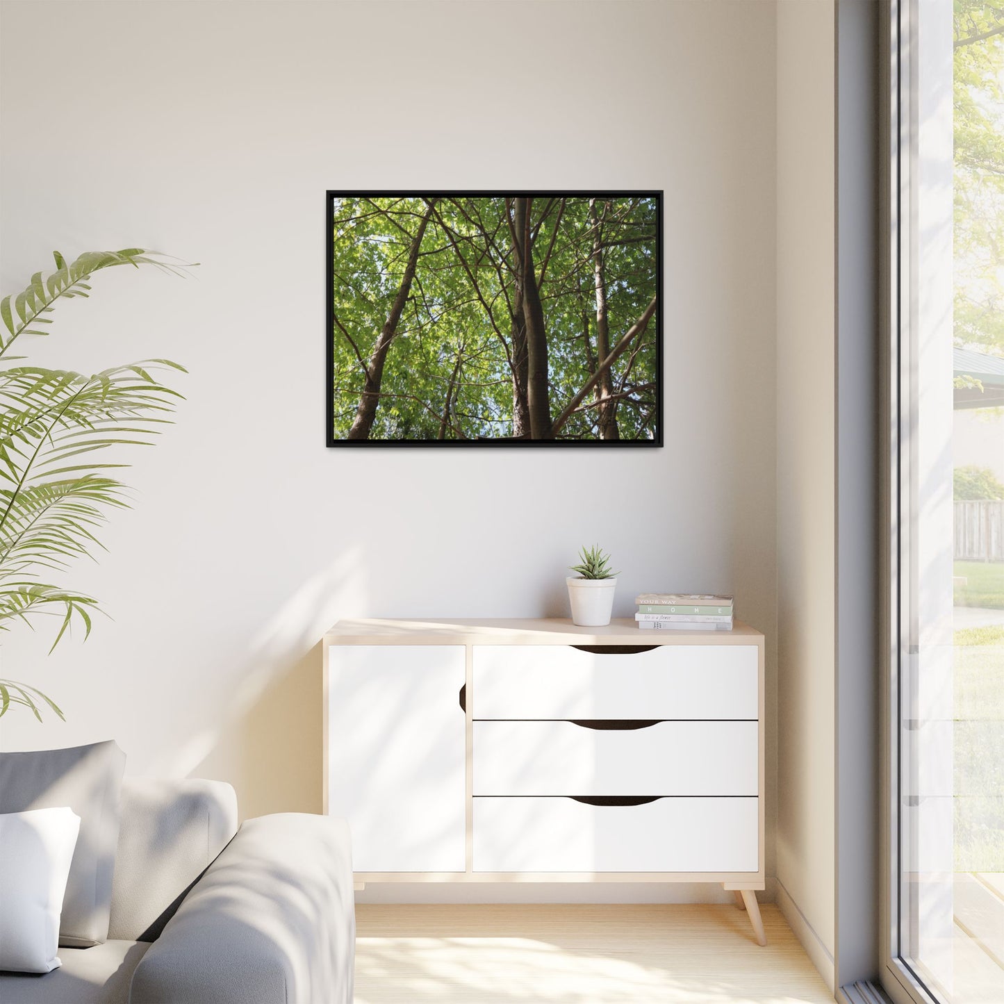 Forest Branches - Unique Stretched Canvas Wall Art