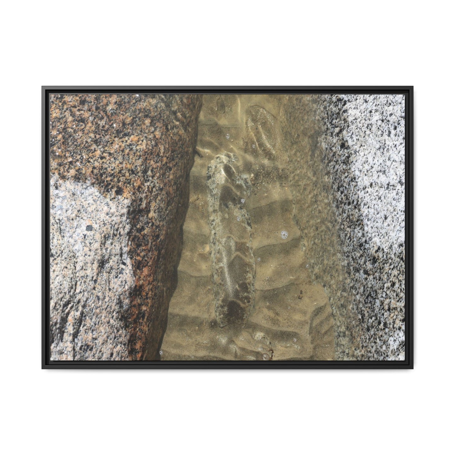 Between Concrete Walls - Unique Stretched Canvas Wall Art - Art By Earth