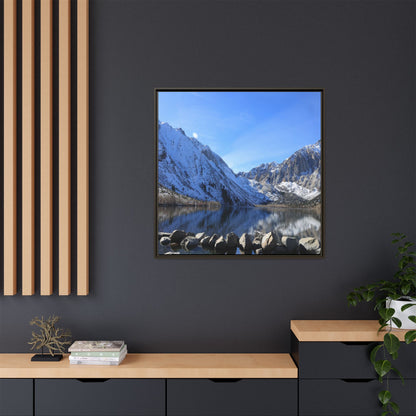 Stones of Serenity - Unique Stretched Canvas Wall Art