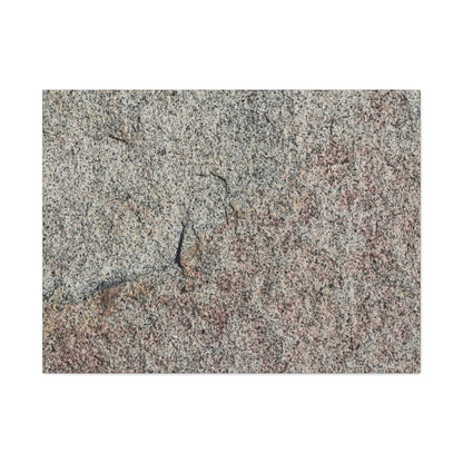 Tectonic Murmur - Unique Frameless Canvas Wall Art - Art By Earth