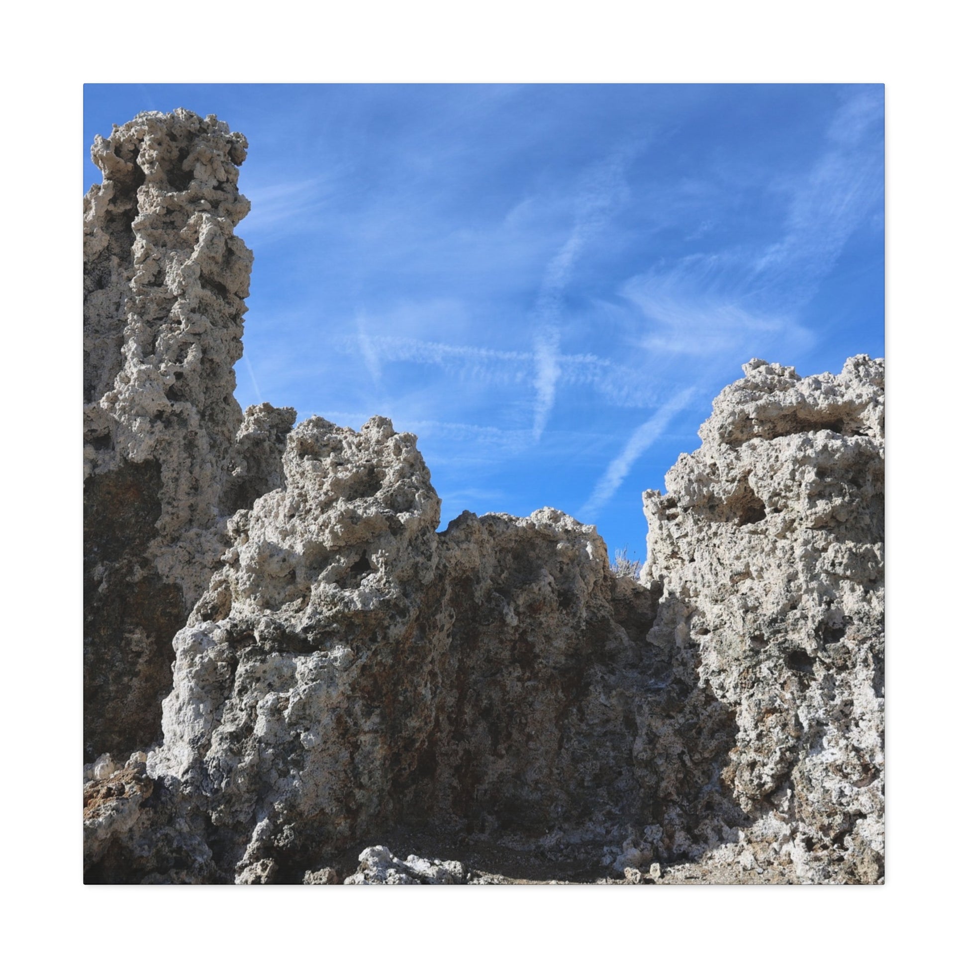 Towers of Stone - Unique Frameless Canvas Wall Art - Art By Earth