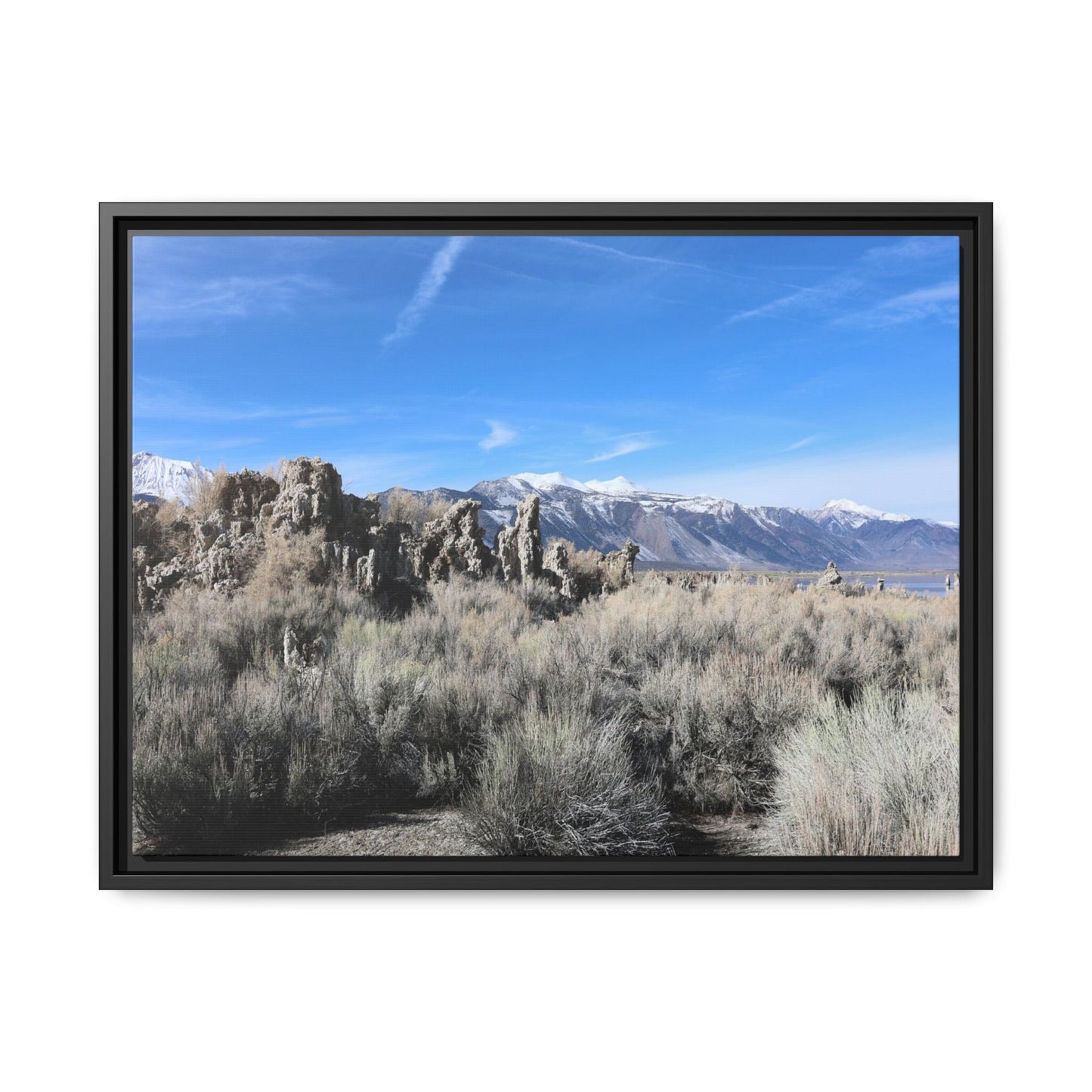 Whispers of the Sagebrush Steppe - Unique Stretched Canvas Wall Art