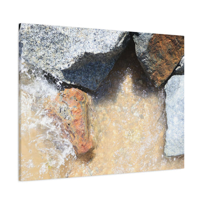 Rocky Embrace - Unique Frameless Canvas Wall Art - Art By Earth