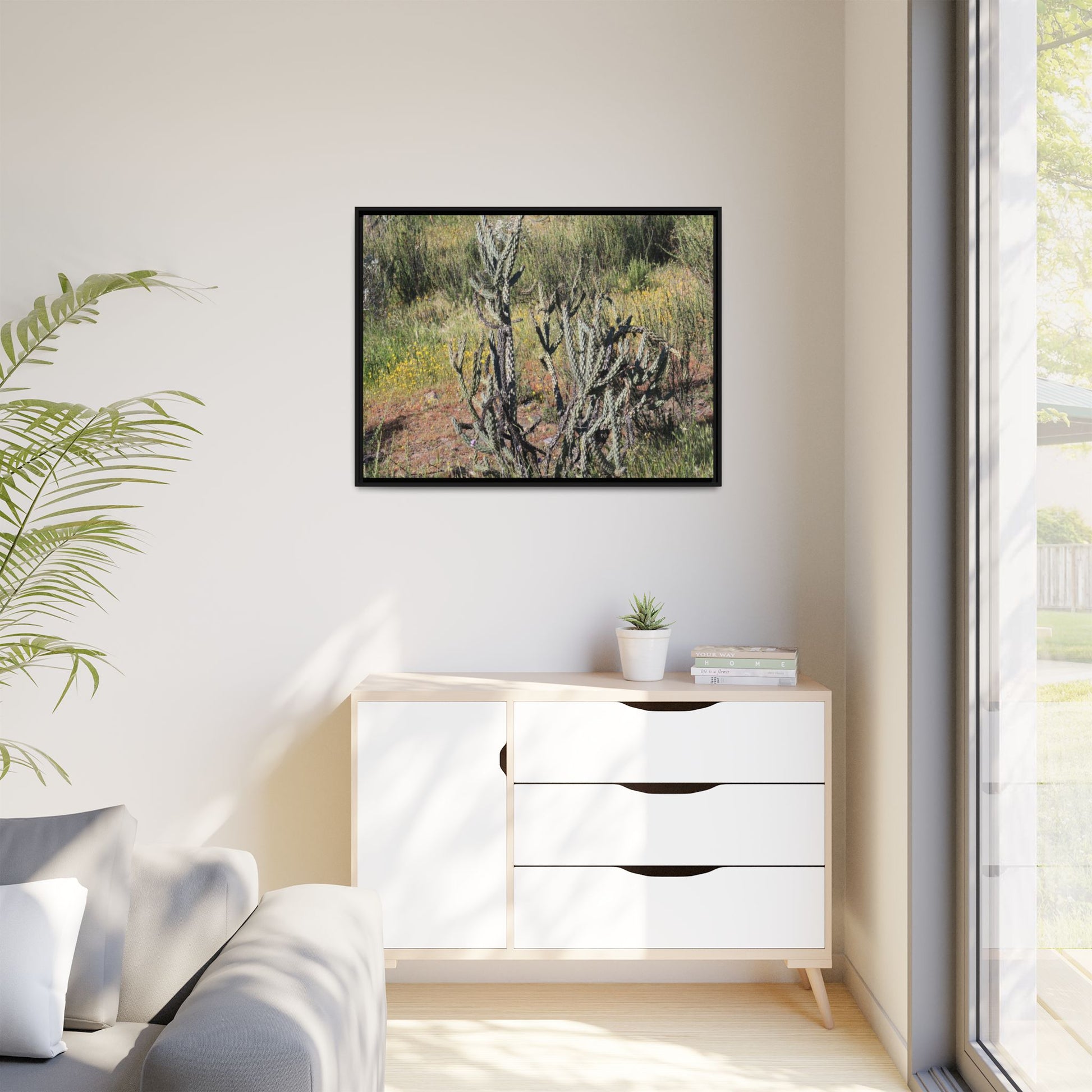 Wildflower Meadow - Unique Stretched Canvas Wall Art - Art By Earth