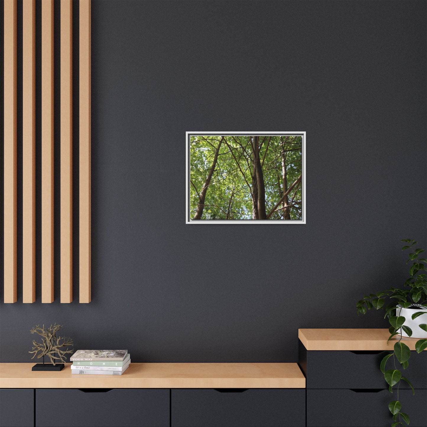 Forest Branches - Unique Stretched Canvas Wall Art