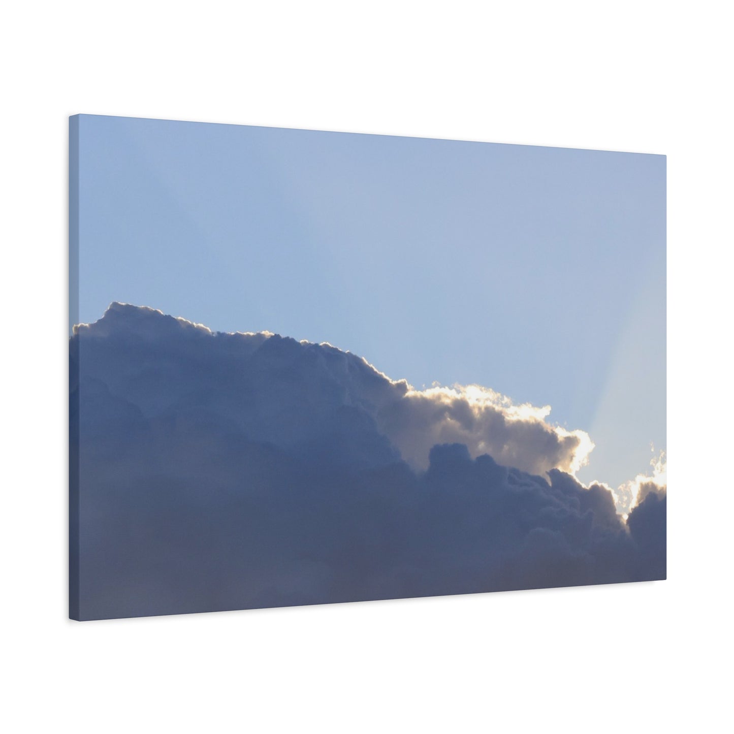 Cloud Mountain - Unique Frameless Canvas Wall Art
