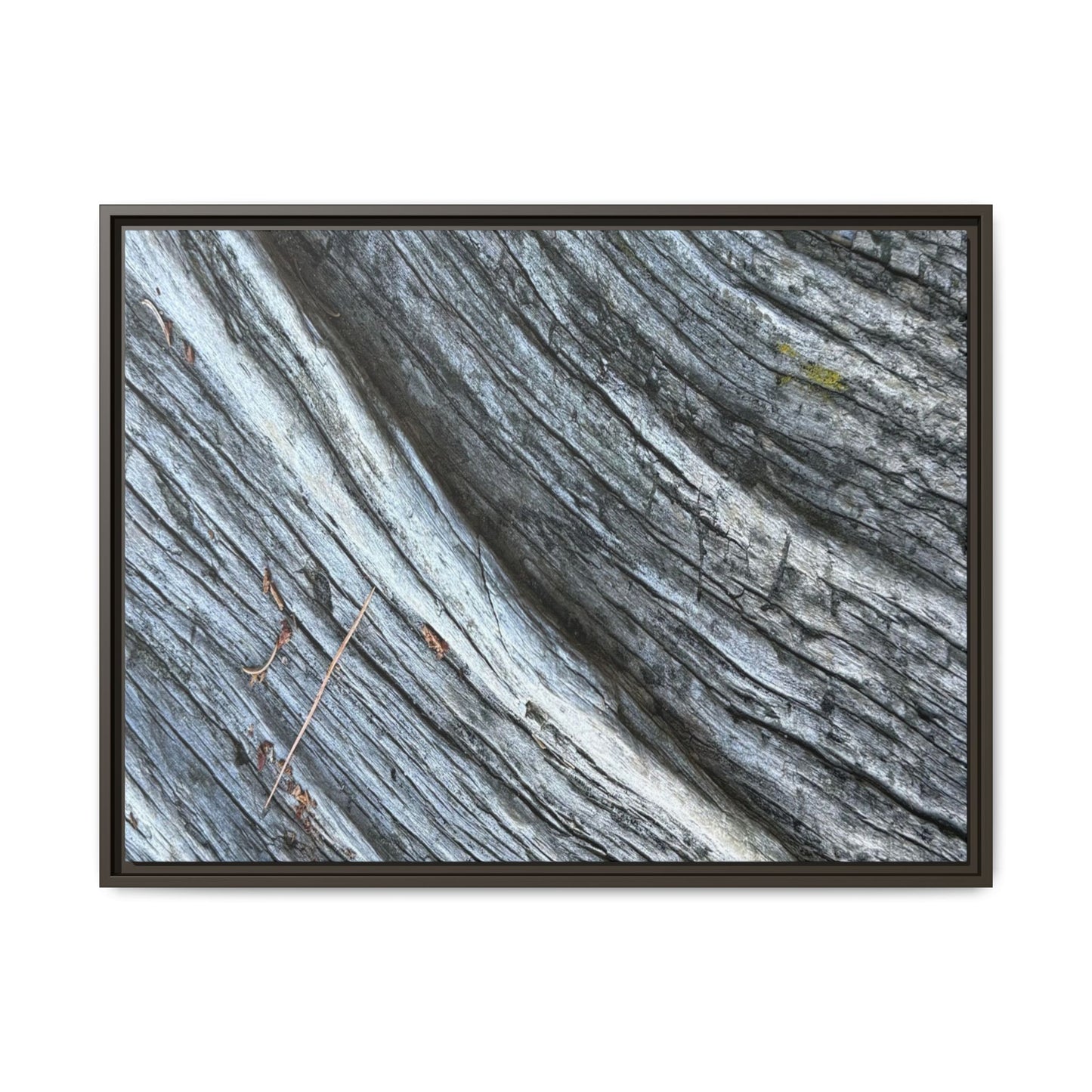 Time's Carved Path - Unique Stretched Canvas Wall Art - Art By Earth