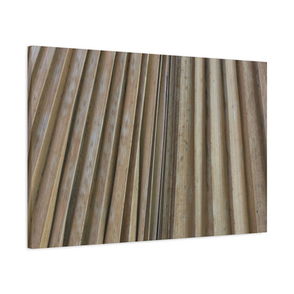 Linear Rhythm - Unique Frameless Canvas Wall Art - Art By Earth