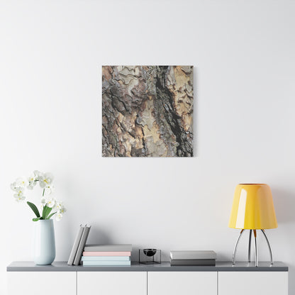 Wooden Labyrinth - Unique Frameless Canvas Wall Art - Art By Earth