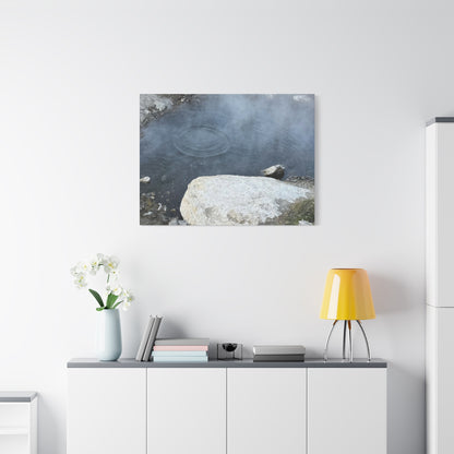 Echoes of Stone and Mist - Unique Frameless Canvas Wall Art