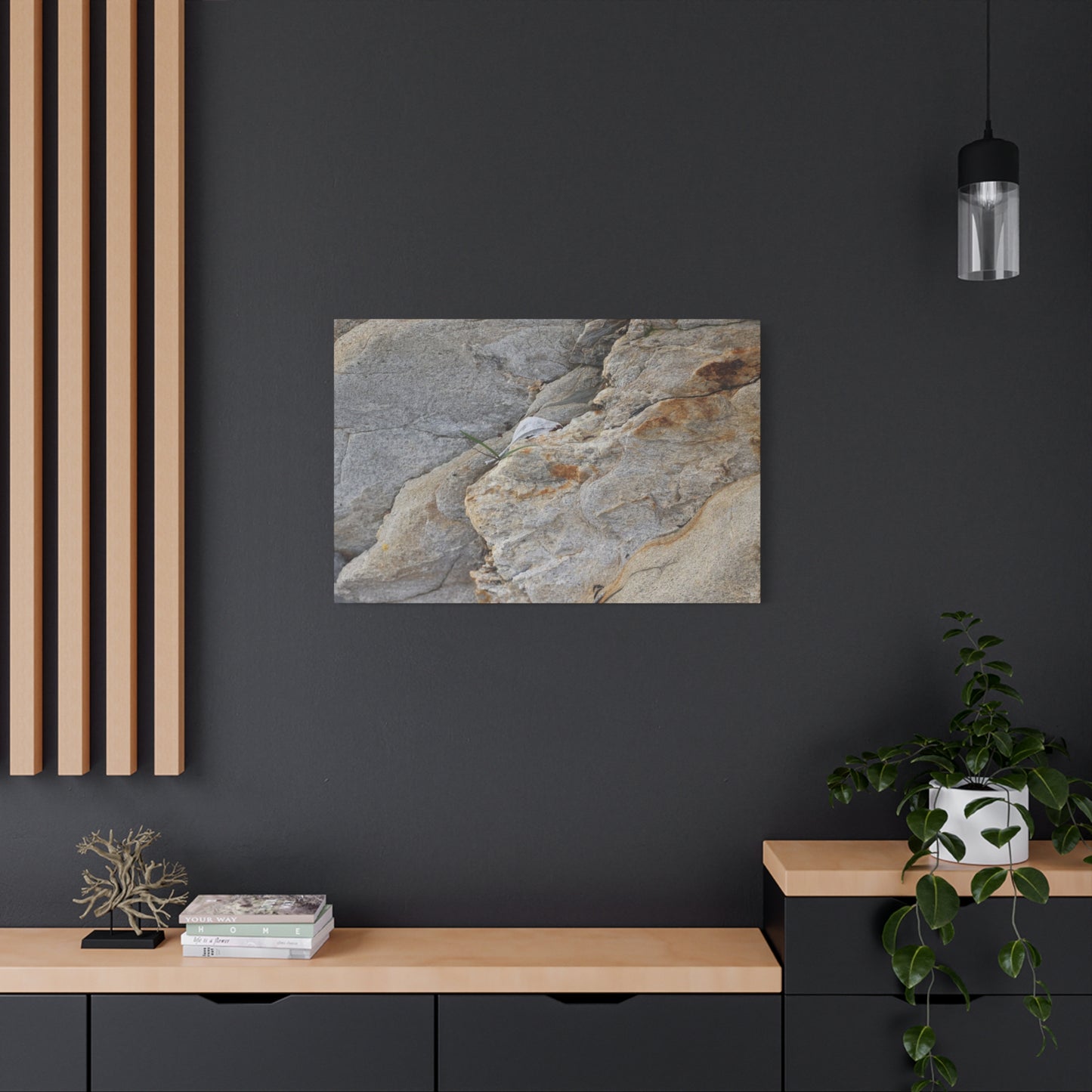 Fractal Earth - Unique Frameless Canvas Wall Art - Art By Earth