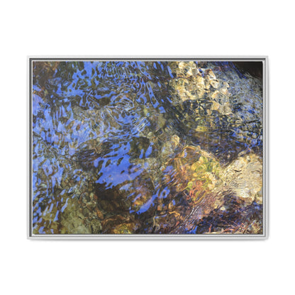 Aquatic Kaleidoscope - Unique Stretched Canvas Wall Art - Art By Earth