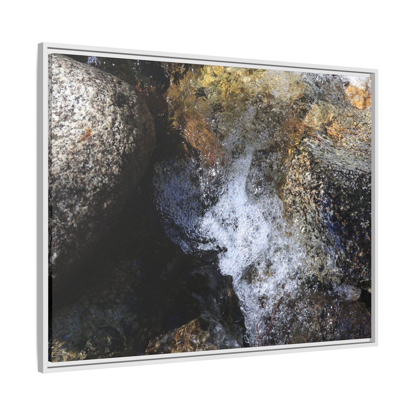 Nature's Turbulence - Unique Stretched Canvas Wall Art - Art By Earth