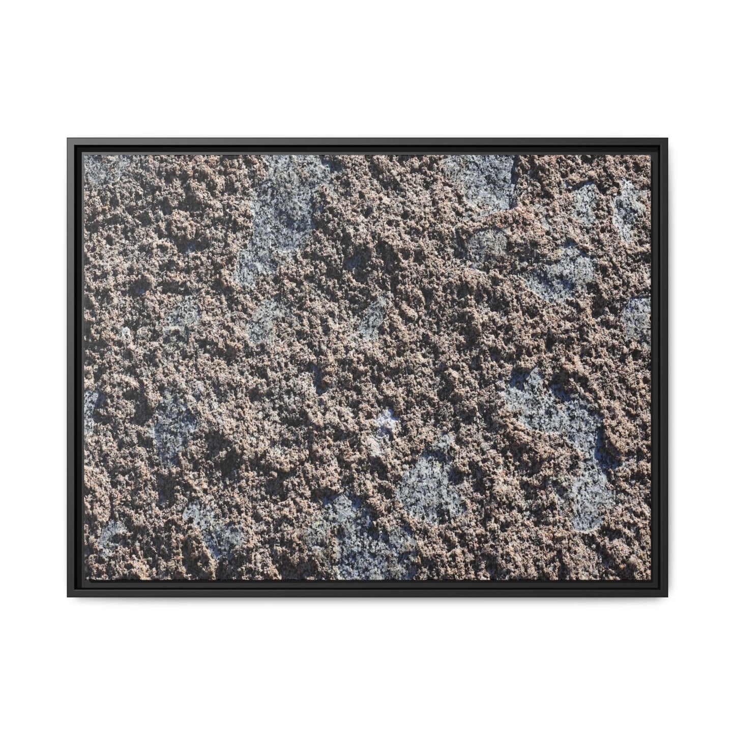 Textured Ground - Unique Stretched Canvas Wall Art