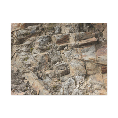 Broken Rock Canvas - Unique Frameless Canvas Wall Art - Art By Earth