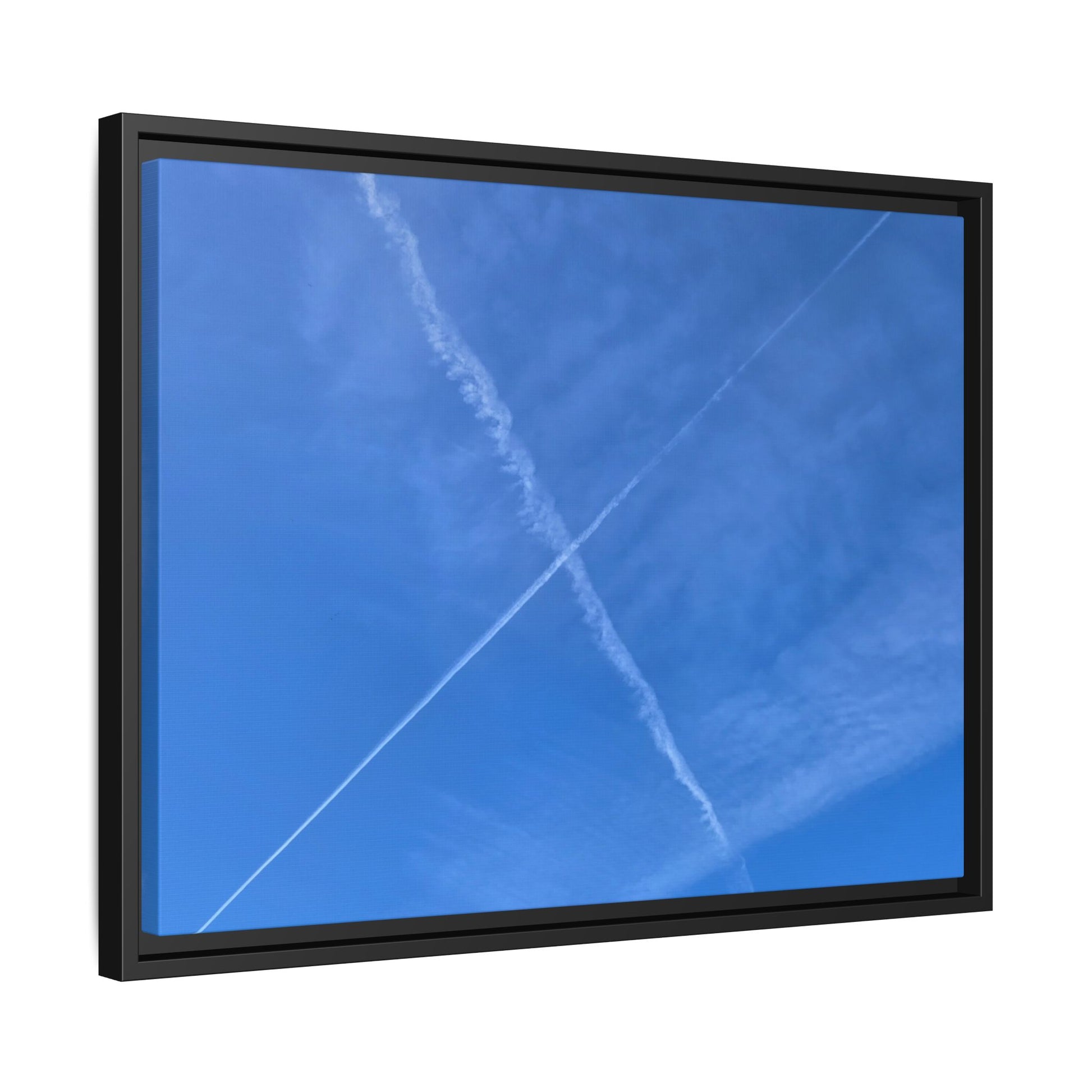 Sky Crossroads - Unique Stretched Canvas Wall Art - Art By Earth