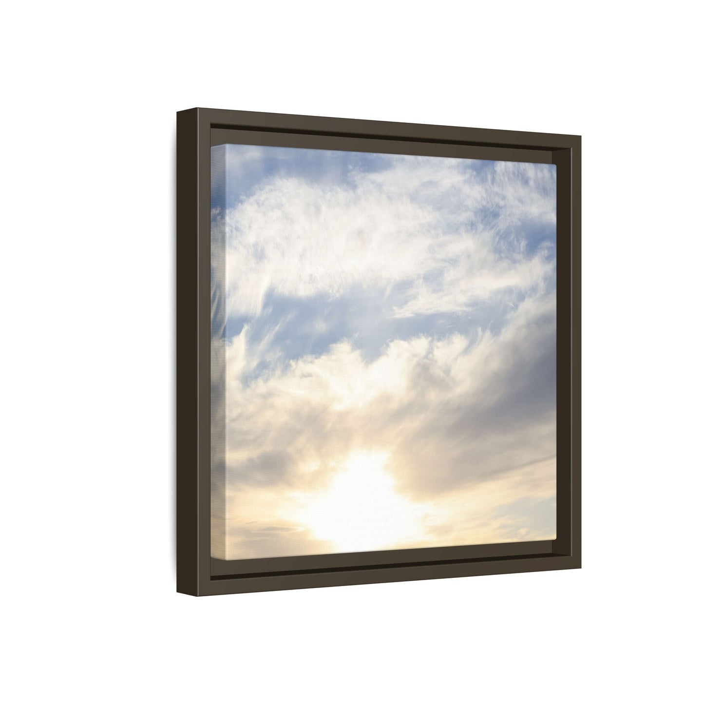 Sky's Ethereal Whisper - Unique Stretched Canvas Wall Art - Art By Earth